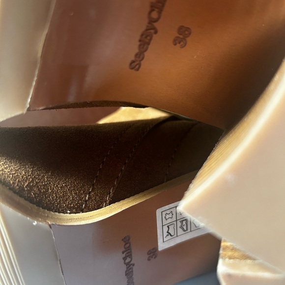 NWOB See by chloe Lyna suede Boots - Picture 5 of 13